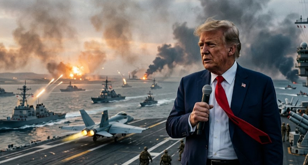 Trump's Plan to Exit the War: : Why He's Quitting Iran Even with the Strait of Hormuz Still Closed - Article cover image